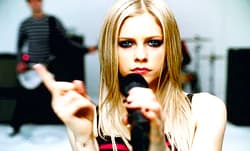 Avril Lavigne told you how to be... She's angry now'