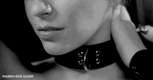 Collar Porn Gif - As My Collar Closes, Porn Gif #417 | BDSM Gifer