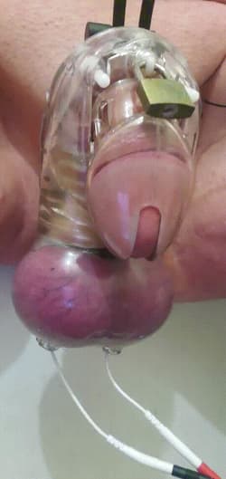 Chastity torture for slave'