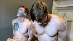 Male Bondage - Aaron and Logan Part4 Video1'