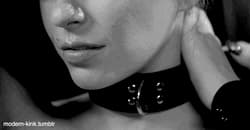 As my collar closes, I feel the change come over me. My sexual being is unleashed. Hold on tight.'